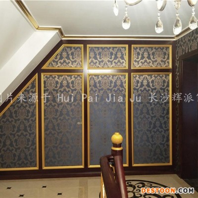 常德汉寿县整体原木定制厂家 原木橱柜门 垭口定制精心制作