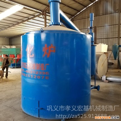 宏基 新型多功能炭化炉  800型原木炭化炉价格  规格齐全