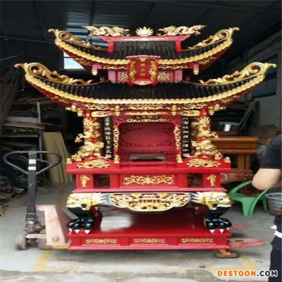 精雕红木佛龛 寺庙铝合金千佛龛  木雕千佛龛