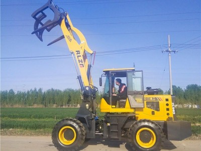 原木抓机 940抓草机 卸载高度4.2米 可装车卸车 支持定做 日力重工