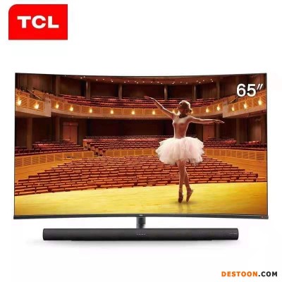 TCL 65C7 新款曲面智能电视 4K HDR 哈曼卡顿音响