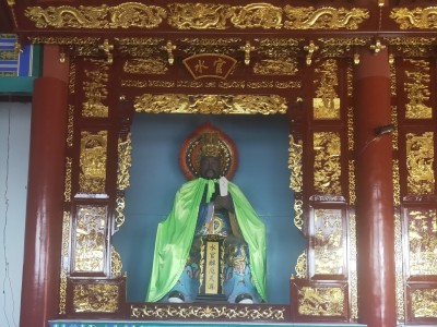 苍南木雕佛龛定做厂家生产寺庙大型木雕佛龛 红木雕刻佛龛