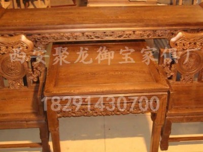 西安实木条案，仿古贡桌，红木贡桌，榆木贡桌，榆木条案，古典实木条案