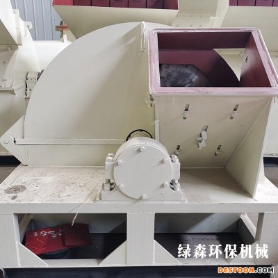 热销树枝粉碎机 废旧木头粉碎机 原木木屑粉碎机 绿森