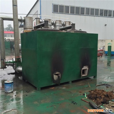河南机制木炭碳化窑环保炭化炉厂家 双层保温原木无烟炭化炉