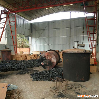 原木炭化炉 炭化炉 机制木炭 气化炭化炉 无烟炭化炉供应商