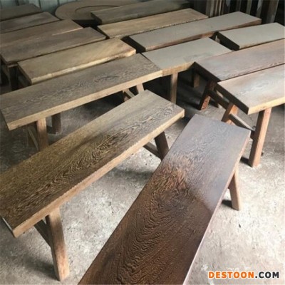 实木大板桌配件鸡翅木长条凳子红木家具配套原木椅凳长板凳可定做