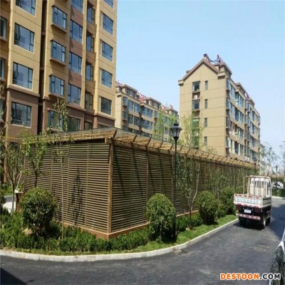 胡桃木色木纹漆 方钢圆柱做仿木纹漆广之源护栏路栏木纹漆施工单位