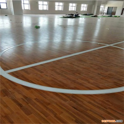 凯洁地板 橡木体育场馆木地板烘干 张店健身房木地板 新和县篮球木地板