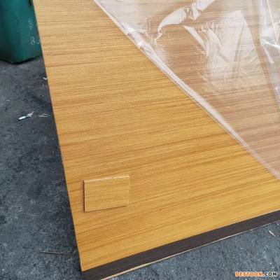 木饰面板厂 河北 家具用UV木饰面板定制  胖狮柚木科技涂装板木饰面系列
