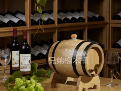 沈阳兄弟橡木桶3L无内胆橡木桶内里烘烤型橡木酒桶