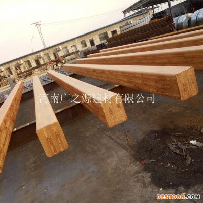 南阳木纹漆施工，广之源景区标识牌宣传栏仿木纹工艺泰柚木色木纹漆