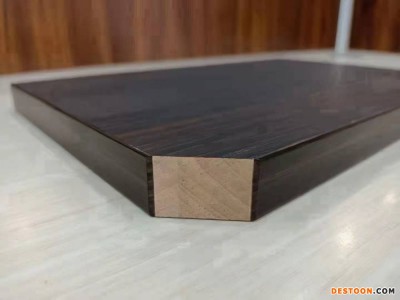 航美烟熏橡木板材定制-极简意式家居实木家具板