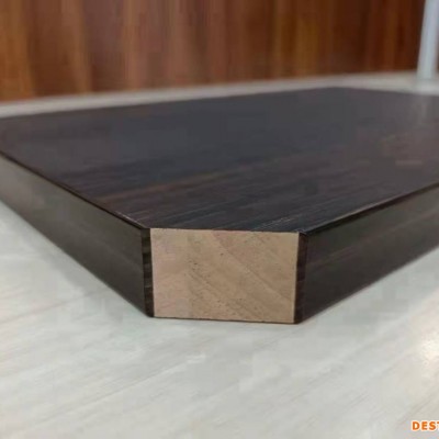 航美烟熏橡木板材定制-极简意式家居实木家具板