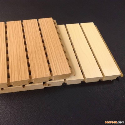 欧麟建声 阻燃木质吸音板  环保无异味 松木吸音板厂家