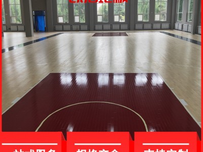 凯洁地板 18mm松木篮球馆木地板 邢台健身房木地板 沈阳运动实木地板