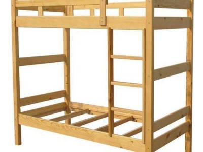 河南信阳松木床双人床特价双人实木床简易木床制作