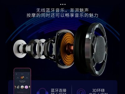 Message chair 老人按摩椅家用礼品颈部腰背揉捏按摩多功能太空仓图4