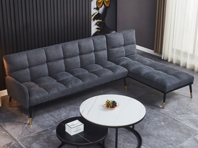 极简轻奢科技布沙发现代简约小户型客厅北欧意式布艺沙发组合套装