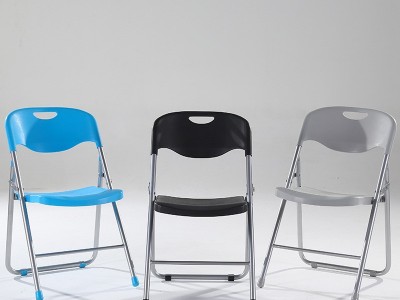 塑胶折叠会议椅 办公电脑椅 培训塑料椅 洽谈室学习椅 厂家批发