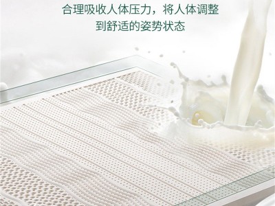泰国乳胶床垫亲肤水洗乳胶加厚床垫子纯乳胶垫榻榻米学生宿舍飘窗图3