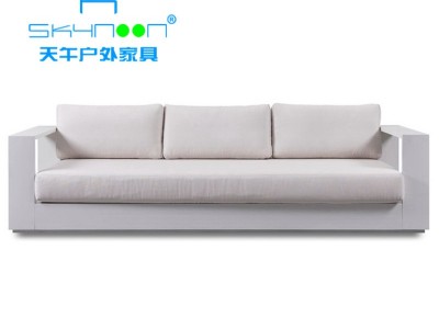 天午skynoon 花园户外沙发茶几组合 铝合金框架防水休闲沙发家具图5