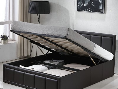 尼维斯1.8米酒店床双人床1.5米床储物床经济型软包床单人床批发