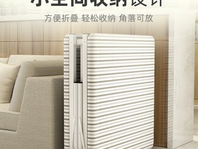 折叠床单人床双人家用午睡办公室午休简易便携陪护租房铁床1.2米图3