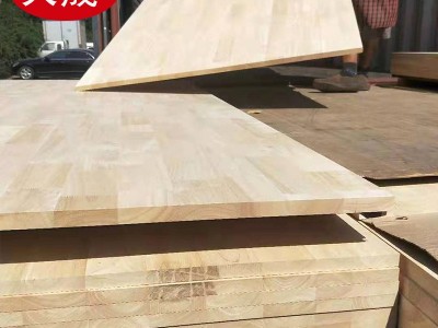 24厘泰国橡胶实木板 AA级橱柜板家具用拼接板 家装饰板材批发图2