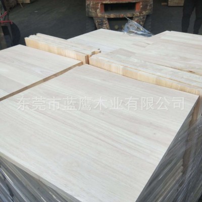 广东产销 橡胶木直拼板材 可订制橡胶木实木板材方木条 抛光
