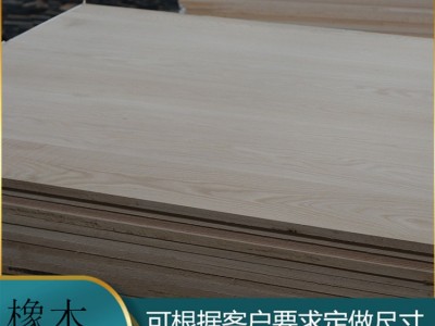 拼板厂家批发橡胶木指接板22mm橡木板实木 家具实木板材加工定制图2