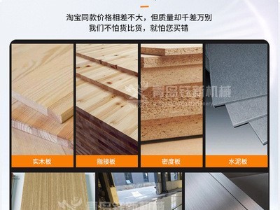 木工机械重型宽带砂光机双面定厚异形底漆金属砂光机打磨机刨砂机图4