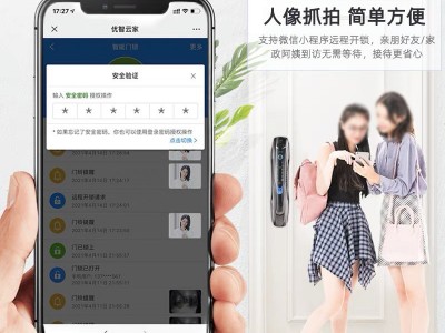 全自动指纹锁智能锁家用防盗门手机wife远程开锁带猫眼摄像头图2