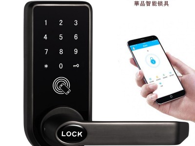 厂家直供替球型锁APP蓝牙远程智能锁木门锁APP临时密码锁跨境产品图2