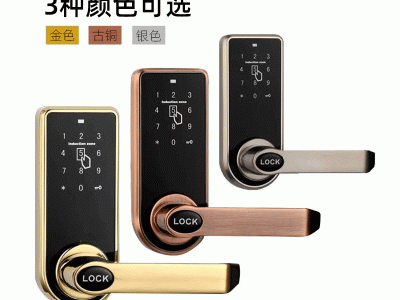 厂家直供室内门密码锁公寓家用智能电子感应密码电子锁跨境产品图2