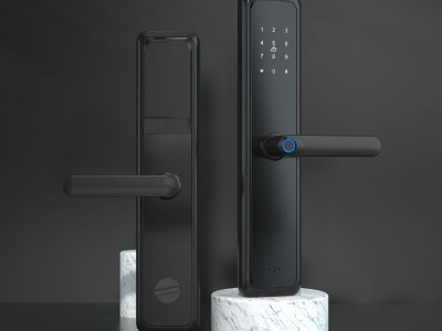 智能指纹锁 家用防盗门感应智能门锁电子密码指纹锁批发智能锁图4