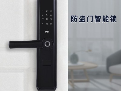 分左右款 指纹锁 ic刷卡锁 密码锁 家用防盗门电子锁 手机APP开锁图2