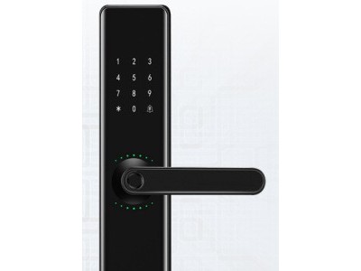 指纹识别、密码、刷卡和钥匙四合一智能门锁P2图5