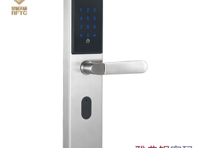 酒店公寓锁智能感应IC刷卡门锁防盗门密码锁手机蓝牙远程控制开锁