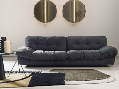 云朵沙发科技布艺羽绒意式baxter设计师Milano米兰极简客厅小户型
