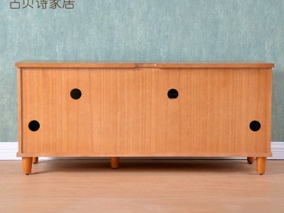 实木电视柜组合多彩色收纳柜创意储物柜简约现代欧式特价直销图3