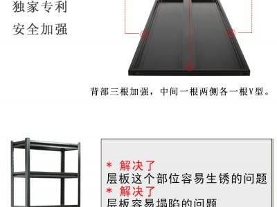 金属置物架落地多层创意收纳架厨房微波炉四层架子客厅储物简易架图4