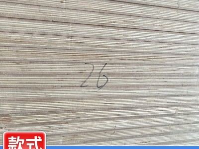 厂家供应阻燃多层板胶合板杨木杂纹理均匀自然装修工程木阻燃板材图2