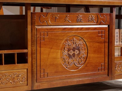 实木茶桌椅组合泡茶桌套装家用功夫茶台办公室喝茶红木中式茶桌图2