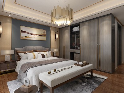 时尚个性整体衣柜 整体移门衣柜 板式整体衣柜图5