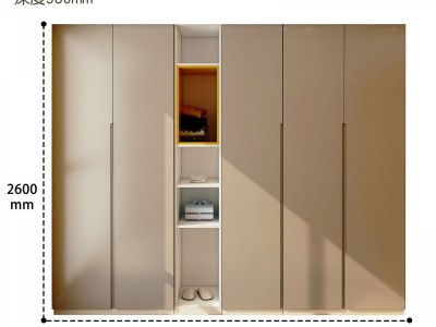整体组装衣帽间全屋衣柜 简约木质卧室儿童实木橱柜板式家具图5
