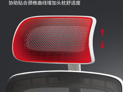 网椅外贸专供批发办公室座椅家用电脑椅职员靠背椅子会议室旋转椅图4