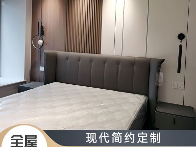 成都工厂源头厂家现代简约电视柜意式极简电视墙格栅护墙板禾香板图4