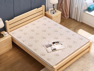 简约木质床卧室1.8米双人床经济型出租房1.5米实木单人床定制
