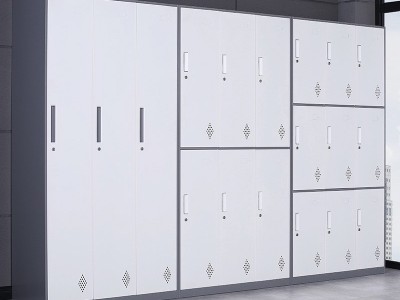 员工更衣柜储物柜钢制寄存柜铁皮柜子工厂宿舍存放鞋柜碗柜换衣柜图4